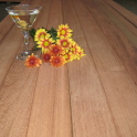 Cambara Hardwood Decking with Flowers
